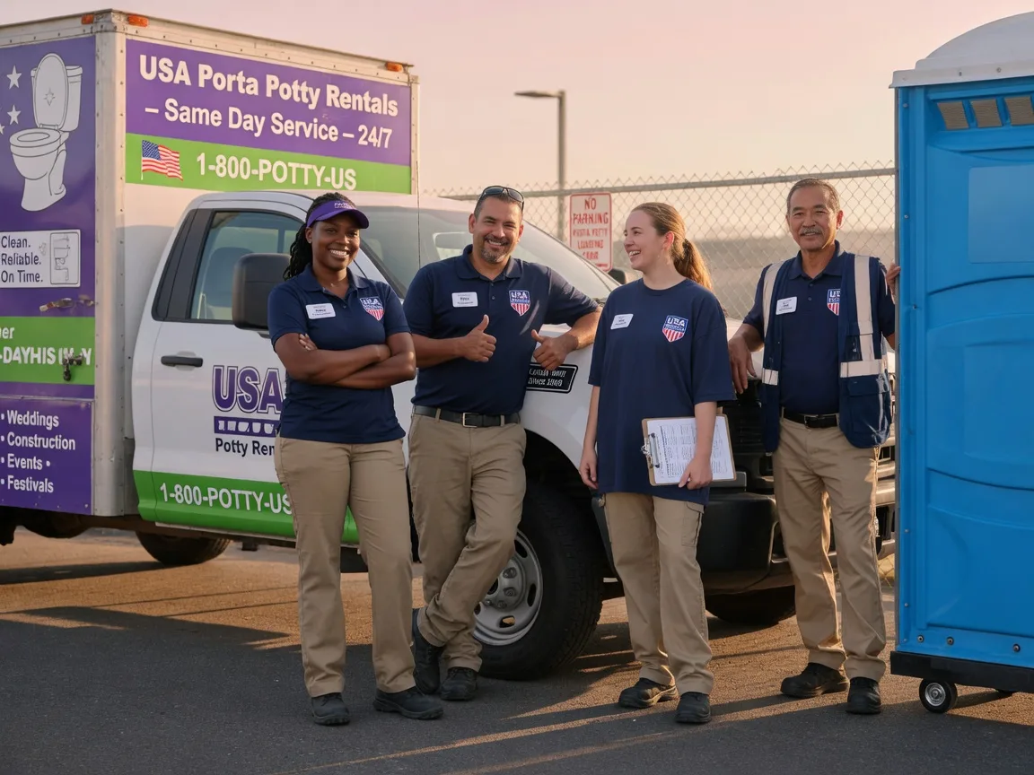 Porta Potty Rental company in Orangeville, PA